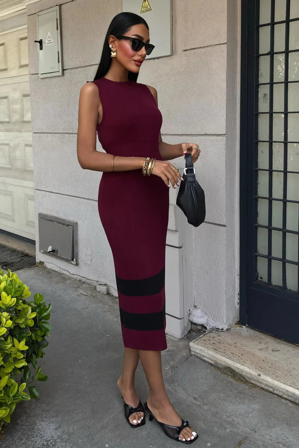 Celeste Sleeveless Knitted Dress