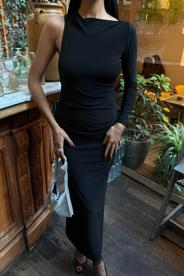 Alice Elegant Dress with Cleavage Detail
