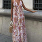 Amelia Backless Chiffon Dress