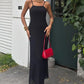 Julia Lace Knit Maxi Dress with Adjustable Straps