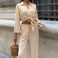 Ayrobin Shirt & Wide-Leg Trousers Set