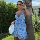 Cheryl Dress with Gold Sequin Detailing