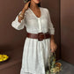 Jessyca Lace Brode Dress