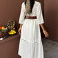 Jessyca Lace Brode Dress