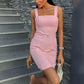 Catherine Linen-Blend Mini Dress