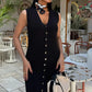 Ariane Sleeveless Ribbed Dress