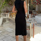 Ariane Sleeveless Ribbed Dress