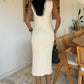 Angelique Ribbed Sleeveless Dress