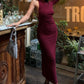 Alexandrine Elegant Dress with Cleavage Detail