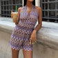Elara Multi-Color Transitional Mini Jumpsuit